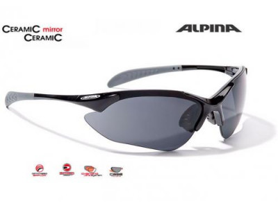 Alpina glasses TRI-QUATOX black