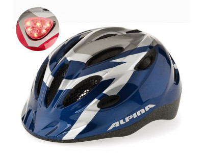 ALPINA Helm GAMMA FLASH blau-silber
