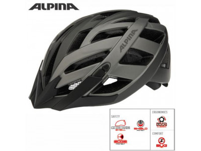 Alpina helmet PANOMA LE dark silver-titanium matte