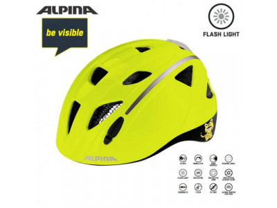 Alpina helmet Ximo Flash Be Visible reflective