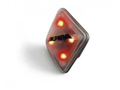 Alpina svetlo - Blitzlicht auf dem FB 2.0 Helm