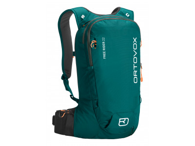 ORTOVOX Free Rider 22 backpack, 22 l, pacific green