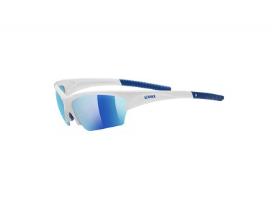 Uvex Sunsation okuliare biele/modré/sklá modré
