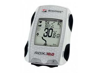 SIGMA cyklocomputer ROX 10.0 GPS SET bílý