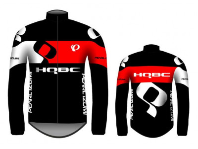 HQBC QPI TEAM bunda, černá/červená