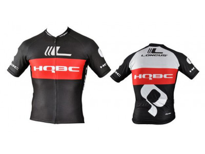 HQBC jersey TEAM PROFI HQBC short sleeve black/red