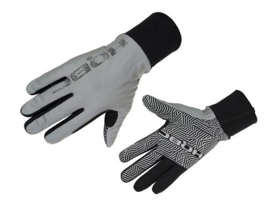 HQBC rukavice REFLEX šedé/černé