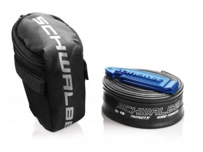 Schwalbe saddle bag + inner tube + 2x mounting lever