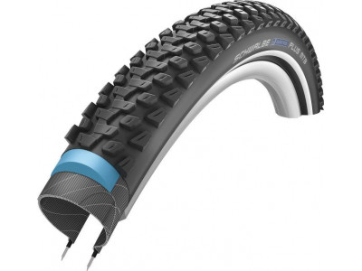 Schwalbe MARATHON PLUS MTB 26x2.25&amp;quot; tire with reflective strip, wire