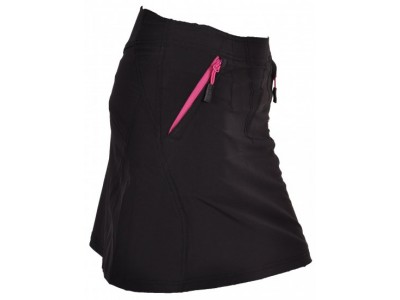 Damska spódnica rowerowa SILVINI Invio z wkładką rowerową w kolorze black/pinkm