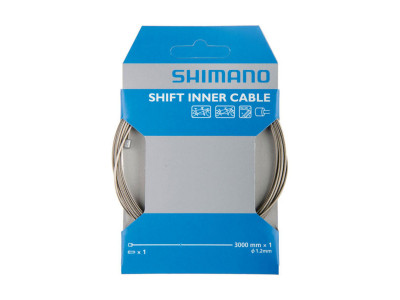 Shimano radiation cable 1.2x3000mm stainless steel tandem
