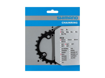 Shimano SLX FC-M7000 převodník, 24T, 2x11