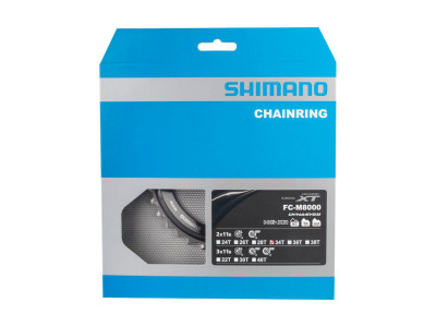 Shimano XT FC-M8000-2 převodník, 34T, 2x11