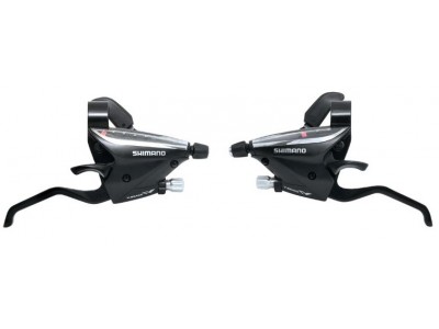 Klamki przerzutek i hamulców Shimano ST-EF65 9x3sp. czarna