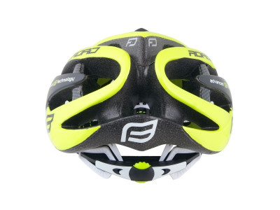 FORCE Road helmet black/fluo