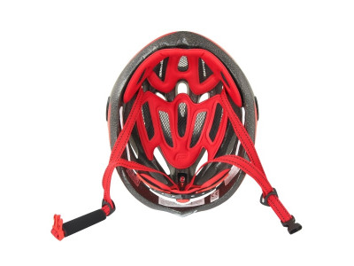 FORCE Road helmet black/red/white