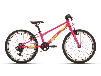 Superior F.L.Y. 20" 2018 Gloss Pink/Radioactive Yellow/Dark Red detský bicykel