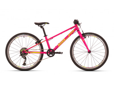 Superior F.L.Y. 24" 2018 Gloss Pink/Radioactive yellow/Dark Red detský bicykel