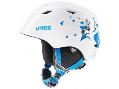 uvex Airwing 2 Blue Star Skihelm für Kinder