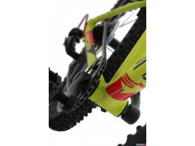 Superior Racer XC 24 2018 matt radioaktív sárga / fekete / piros gyerekkerékpár