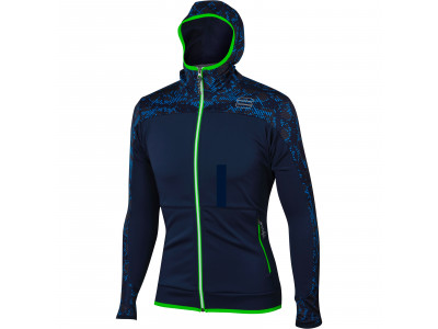Sportos Rythmo kabát fekete/kék színben 