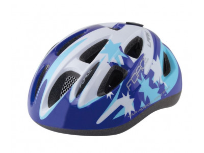 FORCE Lark children&#39;s helmet blue-white