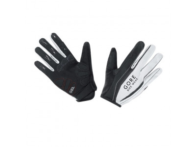 Długie rękawiczki GOREWEAR Power - czarno-białe