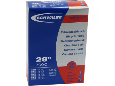 Schwalbe Extra Light 622x18-25C tube, presta valve