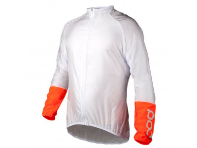 POC AVIP Lt. Wind Jacket jacket, Hydrogen White / Zink Orange