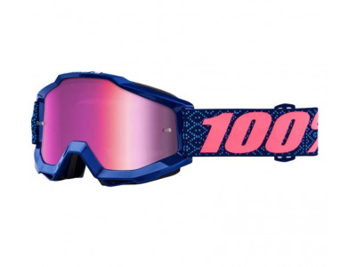 100% ACCURI Futura Mirror Pink Glasses
