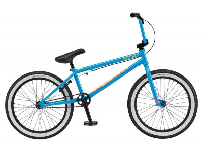 GT Performer 20,75" 2018 cyan blue BMX bicykel