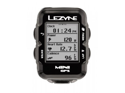 Lezyne cycling computer Mini GPS HR Y11 - with chest strap