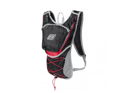 FORCE Twin backpack 14l black/red
