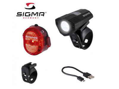 Sigma set svetlo BUSTER 100 HL + blikačka Nugget II