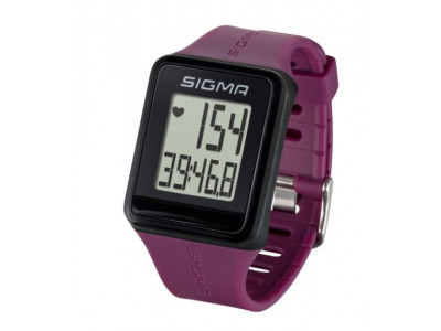 SIGMA iD.GO heart rate monitor purple