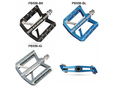 Exustar PB556 BMX pedals, model 2019