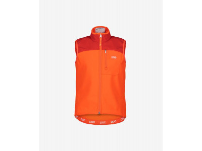 POC Race Vest Jr Fluorescent detská vesta, oranžová
