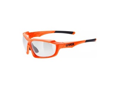 uvex Sportstyle 710 vario glasses orange/variomatic smoke
