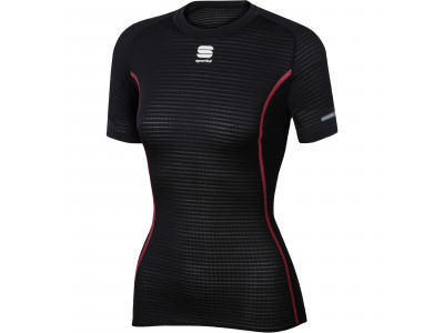Damska koszulka termoaktywna Sportful Bodyfit Pro KR w kolorze czarnym
