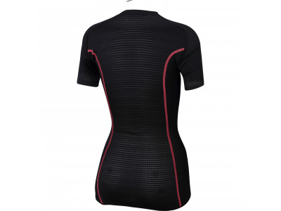 Damska koszulka termoaktywna Sportful Bodyfit Pro KR w kolorze czarnym