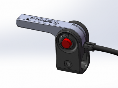 Qeridoo Accessories - Parking brake - complete, model 2018