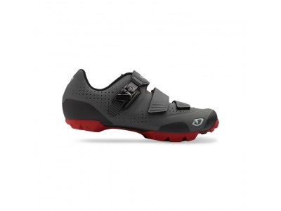 Pantofi Giro Privateer R Dark Shadow/Dark Red (roșu închis).