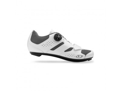 Giro Savix W White/Titanium (biały/szary), damskie buty rowerowe szosowe