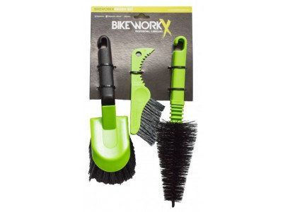 BIKEWORKX Brush set of cleaning brushes