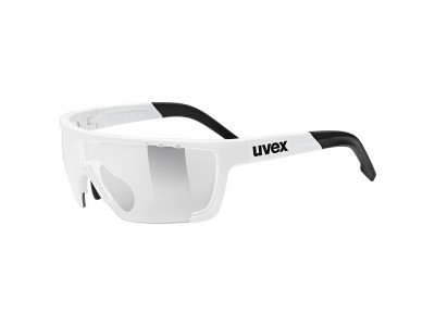 uvex sportstyle 707 CV glasses, white/litemirror silver s2