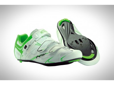 Northwave Sonic Tech SRS tretry 2015 white-fluo green