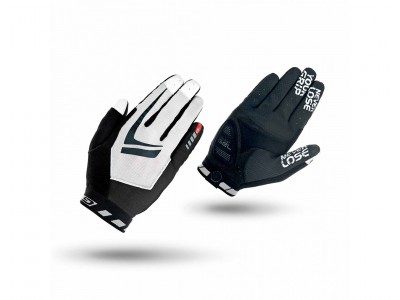 Grip Grab Racing rukavice, čierna/biela