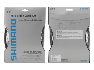 Shimano MTB brake cable housings + cables