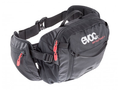EVOC Hip Pack Race (3L+1.5L) satchet including hydration bladder, black
