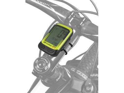 FORCE WLS 20 cycle computer, fluo yellow